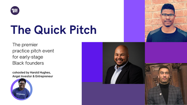 [Watch] Black founders practice their pitch with Harold Hughes, Angel Investor and CEO of Bandwagon